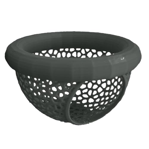 Betta Höhle Lounge – Aquarium Deko mit Versteck & Hängematte, Durchschwimm-Tunnel für Betta-Fische, kleine Fische & Garnelen (Dunkelgrün, 10X5.6cm) von CEWIFO