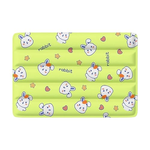CEWIFO Hundekühlmatte Sommer – wiederverwendbarer Kühlpad für Hunde & Katzen, atmungsaktiv, Kratzfest, XS/S/M-Größen (A, 40x20cm) von CEWIFO