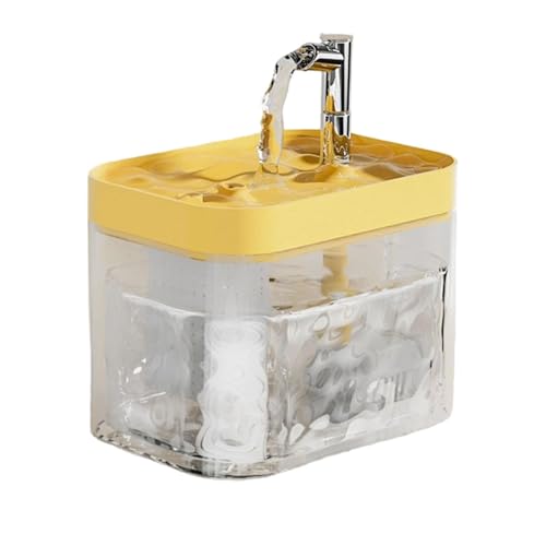 Fontaine à EAU Pour Chats – Pompe silencieuse, Filtration à Circulation automatique, Compatible Avec chiens & oiseaux (Pink3, 17x14x12.5cm) von CEWIFO