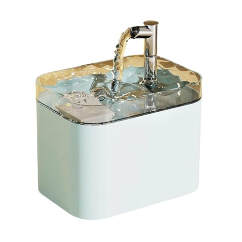 Fontaine à EAU Pour Chats – Pompe silencieuse, Filtration à Circulation automatique, Compatible Avec chiens & oiseaux (Pink5, 17x14x12.5cm) von CEWIFO