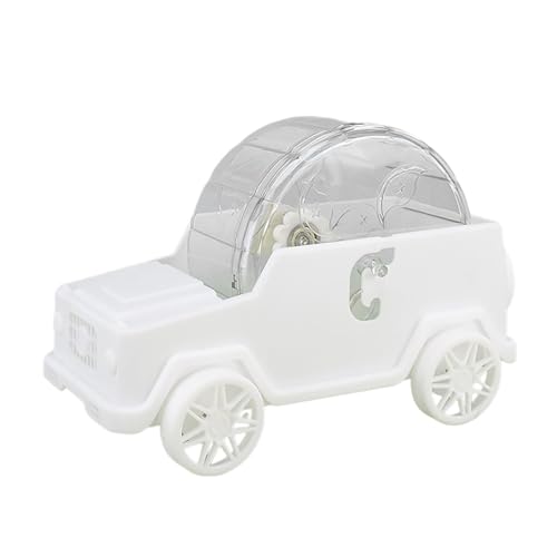 Hamster Auto-Form Plastik Bike – Übungs- Bike für Hamster in Fahrzeugdesign (White) von CEWIFO