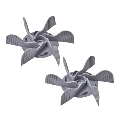Hundenapf Anti-Schling – Slow Feeder mit Saugnäpfen, für mittelgroße & große Rassen, passend zu einfachen & erhöhten Napfen, grau (2Grey) von CEWIFO