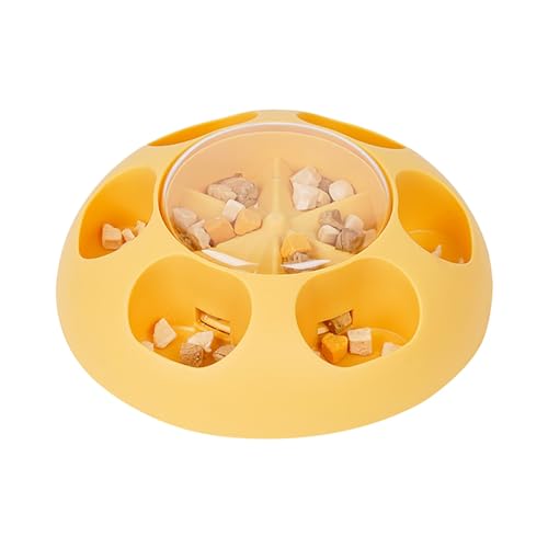Langsame Fütterung Hundenapf – interaktives Snack-Puzzle für Ausbildung, automatischer Futterspender für Hundefutter & Training (A) von CEWIFO