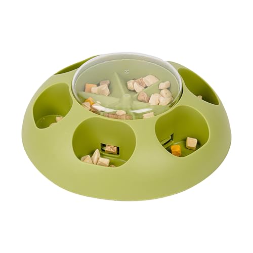 Langsame Fütterung Hundenapf – interaktives Snack-Puzzle für Ausbildung, automatischer Futterspender für Hundefutter & Training (C) von CEWIFO