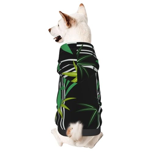 Bambus-Wintermantel im japanischen Stil mit Kapuze, Hundekleidung für kleine Hunde, Haustier-Kapuzenpullover, Katzenbekleidung von CFAN