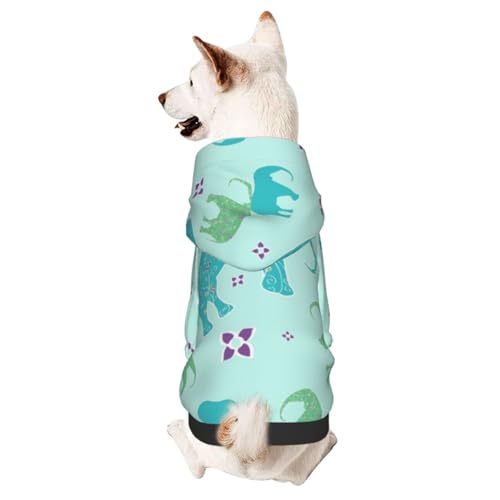 Hundepullover mit Elefantenmuster, Winter-Kapuzenpullover, Haustier-Sweatshirt, Kleidung für kleine und mittelgroße Hunde Hundepullover mit Elefantenmuster, Winter-Kapuzenpullover, Haustier-Sweatshirt, Kleidung für kleine und mittelgroße Hunde von CFAN