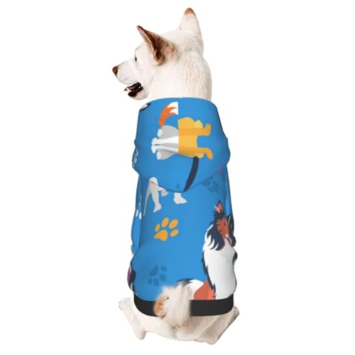 Lustiger Wintermantel mit Kapuze, Cartoon-Hundepfote, Hundekleidung für kleine Hunde, Haustier-Kapuzenpullover, Katzenbekleidung Lustiger Wintermantel mit Kapuze, Cartoon-Hundepfote, Hundekleidung für kleine Hunde, Haustier-Kapuzenpullover, Katzenbekleidung von CFAN