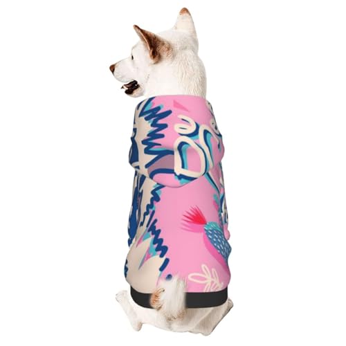 Niedlicher Lama-Wintermantel mit Kapuze, Hundekleidung für kleine Hunde, Haustier-Kapuzenpullover, Katzenbekleidung von CFAN