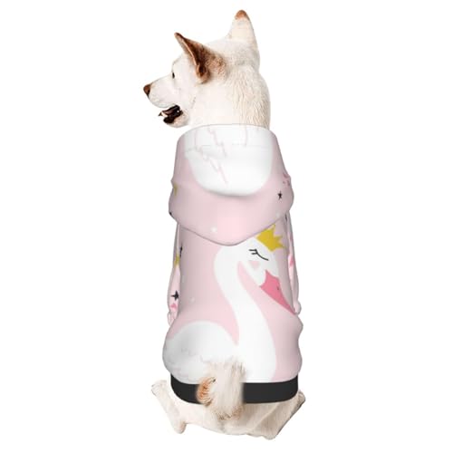 Niedlicher Wintermantel mit Kapuze, für kleine Hunde, Haustier-Kapuzenpullover, Katzenbekleidung von CFAN