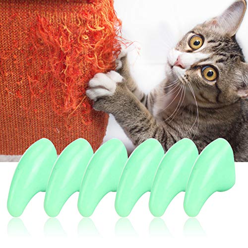 100 Pcs Pet Cat PVC Nagelabdeckung Pfoten Klaue Pflegezubehör Katzennagelabdeckung Katzen -Katze Klaue Pet Nagel Pflegeabdeckung Katzenpfoten Katze Zubehör Katze Sind Nagel (L) von CFTGIW