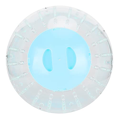 33 cm Hamster Transparent Running Bälle Spielzeug Chinchillas Große Übungen Bälleblue Hamster Running Ballpet Transparentes Runnivity -Gewicht Rennen (Blue) von CFTGIW