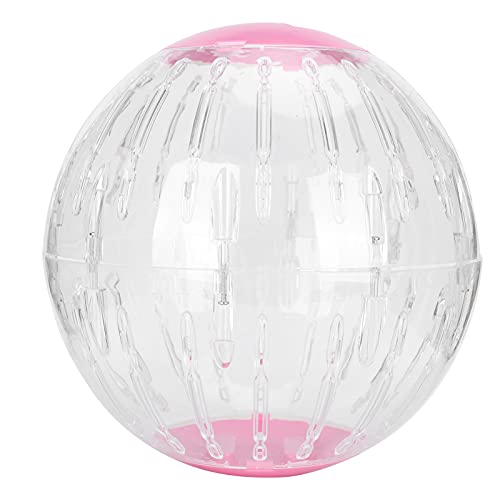 33 cm Hamster Transparent Running Bälle Spielzeug Chinchillas Große Übungen Bälleblue Hamster Running Ballpet Transparentes Runnivity -Gewicht Rennen (PINK) von CFTGIW
