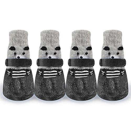 4pcs Haustier Socken Schlupfpfoten Beschützer Outdoor Sports Socken Schuhe Boots Hunde Schutzpfoten Regen Schnee Schuhe Haustier Socksdog Socksrubber Hundestootpet Supplies Protector Ideal Jeder (#4) 4pcs Haustier Socken Schlupfpfoten Beschützer Outdoor Sports Socken Schuhe Boots Hunde Schutzpfoten Regen Schnee Schuhe Haustier Socksdog Socksrubber Hundestootpet Supplies Protector Ideal Jeder (#4) von CFTGIW