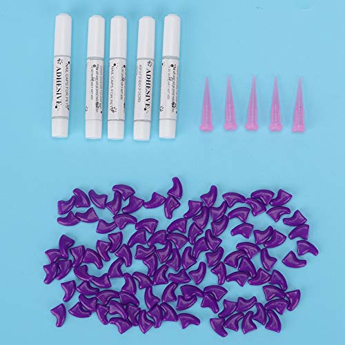 CFTGIW 100 Pcs Weiche PVC Pet Cat Nail Cover Pfoten Klauenpflege Zubehör Dekoration Set Gutes Zubehör Ihre Katzennagelabdeckung Katzen -Katze Klaue Pet Nagel Pflegeabdeckung Katze Pfotenabdeckung (L) CFTGIW 100 Pcs Weiche PVC Pet Cat Nail Cover Pfoten Klauenpflege Zubehör Dekoration Set Gutes Zubehör Ihre Katzennagelabdeckung Katzen -Katze Klaue Pet Nagel Pflegeabdeckung Katze Pfotenabdeckung (L) von CFTGIW