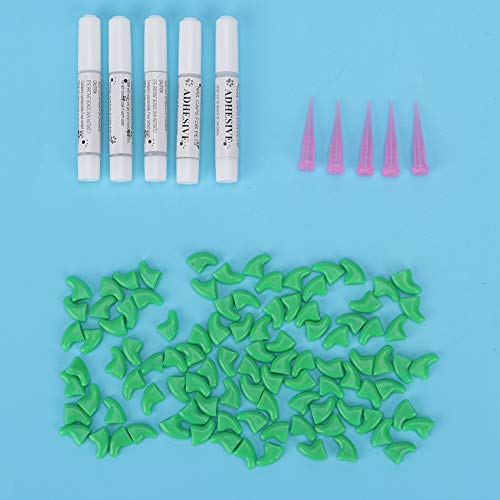CFTGIW 100 Pcs Weiche PVC Pet Cat Nail Cover Pfoten Klauenpflege Zubehör Dekoration Set Gutes Zubehör Ihre Katzennagelabdeckung Katzen -Katze Klaue Pet Nagel Pflegeabdeckung Katze Pfotenabdeckung (M) CFTGIW 100 Pcs Weiche PVC Pet Cat Nail Cover Pfoten Klauenpflege Zubehör Dekoration Set Gutes Zubehör Ihre Katzennagelabdeckung Katzen -Katze Klaue Pet Nagel Pflegeabdeckung Katze Pfotenabdeckung (M) von CFTGIW