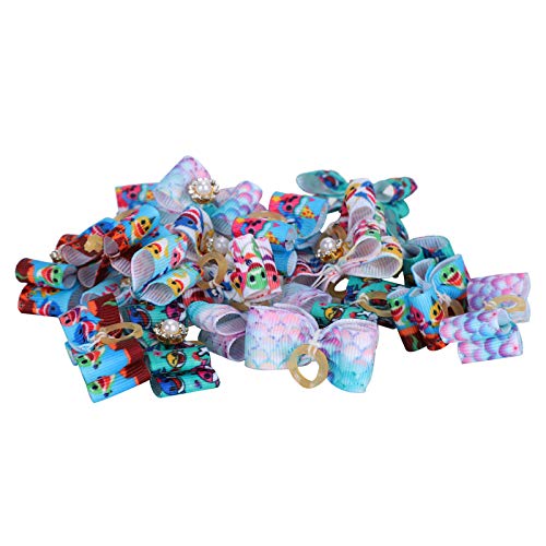 CFTGIW 20pcs Niedliche Haustierhund H Bögen Bögen Schöner Bogenknoten mit Gummi -BA füR Pet R Party und Hochzeit. Haustier H Bugspag CFTGIW 20pcs Niedliche Haustierhund H Bögen Bögen Schöner Bogenknoten mit Gummi -BA füR Pet R Party und Hochzeit. Haustier H Bugspag von CFTGIW