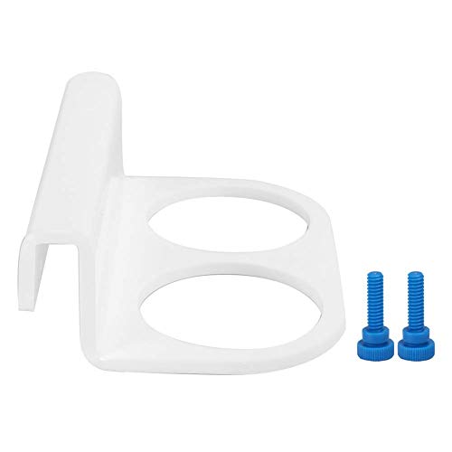 CFTGIW Aquarium Acryl Widerstandsfähige Weiße Doppel -Loch -Bag -Halterung Socken Unterstützung Fischtanks Accessoire Bag Bracket Socken Bracketacrylbeutel Klammer von CFTGIW
