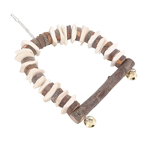 CFTGIW Bird Swing Toy Hanging Swing Perch Sachstand für SPAKEETS -Papageien Vögel und Cockusesl Bird Toy Swang Toyhaanging, um Tintenfische Sehr zu Beißen (#1) von CFTGIW