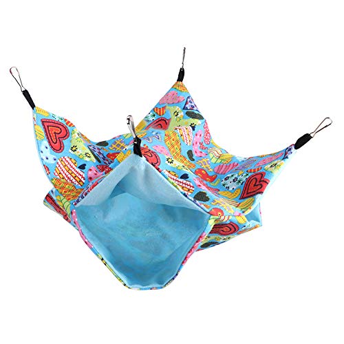 CFTGIW Doppelschicht Haustier Hängematte Hängende Betttasche für SM Petype EIN Haustier Hängemattenpeth Hängen Betthamster Hammockhamster Hängende Betthamsters Bag CL of Construction Unsere (Blaues CFTGIW Doppelschicht Haustier Hängematte Hängende Betttasche für SM Petype EIN Haustier Hängemattenpeth Hängen Betthamster Hammockhamster Hängende Betthamsters Bag CL of Construction Unsere (Blaues von CFTGIW