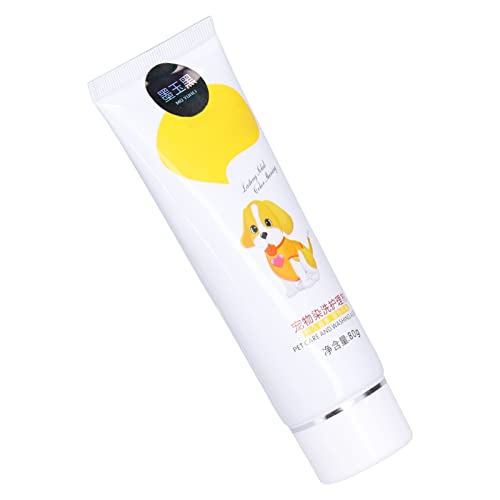 CFTGIW Haustier DIY H Farbstoff Colo Creme Temporärer Hund Nicht -H -Färben Pflegewerkzeug 80G Haustier Farbstoff Creamdog Cremepet Colo Cremepet Temporäres Dyedog Non? Dye Unsere (Schwarzer Jade) von CFTGIW