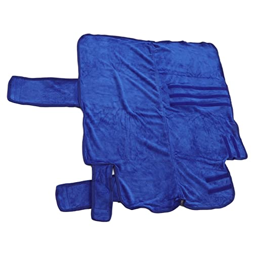 CFTGIW Haustier Trockenmantel Weich Schnell Absorbierende Maschine Waschbares Hund Handtuch Bademant (S) von CFTGIW