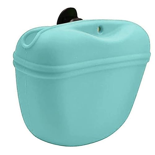 CFTGIW Hundetraining Fanny Pack Silicon Hundebeutel Tragbare Hundetasche mit Gürtelclip Magnetverschluss Gelbes Hundetraining Fanny Packsilicone Hundepouch Portable Hund Bagsilicone Hund Fanny (#2) von CFTGIW