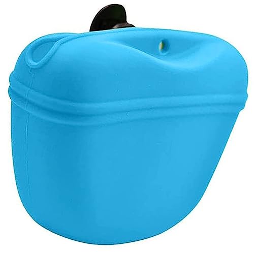 CFTGIW Hundetraining Fanny Pack Silicon Hundebeutel Tragbare Hundetasche mit Gürtelclip Magnetverschluss Gelbes Hundetraining Fanny Packsilicone Hundepouch Portable Hund Bagsilicone Hund Fanny (#3) von CFTGIW