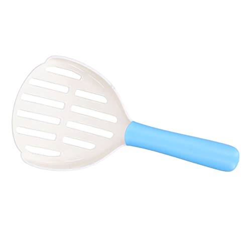 CFTGIW Katzenstrauder Scoop Deep Kitty Poop Hunde Katzenstrauder Reiniger Plastik Toilette Scooper Scooperkitty Wurf Scoopcat Poop Scoopercat Wurf Shovelcat (Weiß und Blau) von CFTGIW