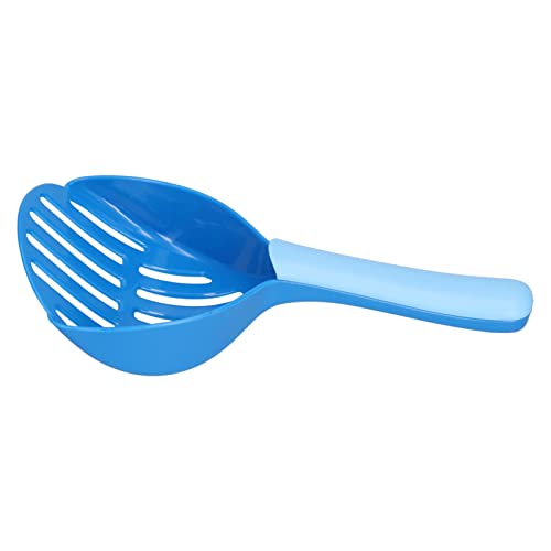 CFTGIW Katzenstrauder Scoop Deep Kitty Poop Hunde Katzenstrauder Reiniger Plastik Toilette Scooper Scooperkitty Wurf Scoopcat Poop Scoopercat Wurf Shovelcat (dunkelblau + hellblau) von CFTGIW