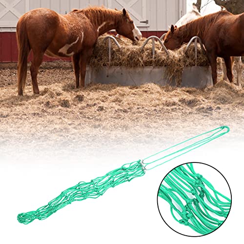 CFTGIW Mittelgroße Starke Nylon Seil Slow Futterfutter Netto -Beutel mit Silber Elektroplierendem Schweißschweiß Ringring Slow Futterfutter Netslow Bagslow Horse Feederlow Futter (Grün mittelgroß) CFTGIW Mittelgroße Starke Nylon Seil Slow Futterfutter Netto -Beutel mit Silber Elektroplierendem Schweißschweiß Ringring Slow Futterfutter Netslow Bagslow Horse Feederlow Futter (Grün mittelgroß) von CFTGIW