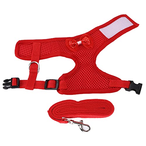 Chic Harn und Le Komfortable Atmungsaktive Haustierweste für Hen Roste Red Chic Hartnesshen Pet Vest Chic Hartnessbreathable Hen Pet Vestchic Harn mit Lashpet Chic Lieferungen Ihre (Rot) von CFTGIW