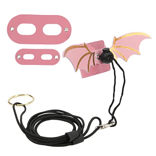 Echsenleine Bärtige Drache Harn Weich (PINK) von CFTGIW