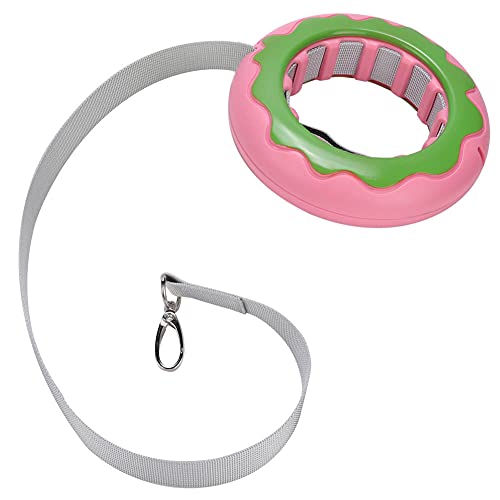 Einziehbarer Hund Le Running Jogging Nylon Hund Le Seil Automatische Haustierseile Bequemer Praktischer Ropenylon Ropautomatic Pet Roperetractable Dog Seil (PINK) von CFTGIW