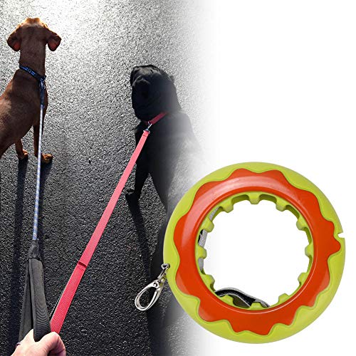 Einziehbarer Hund Le Running Jogging Nylon Hund Le Seil Automatische Haustierseile Bequemer Praktischer Ropenylon Ropautomatic Pet Roperetractable Dog Seil (Yellow) von CFTGIW