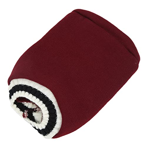 Haustier Strickwear Gegen Neck College Hund Gestrickt - und Winterweste für Katzenhund Kaninchen Chinchilla Red M Hat Gefügte Bea Pet Strickpetpet -Strick Strick Kleidung College Clothingdog (XS) von CFTGIW