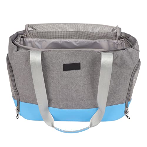 Haustiertasche Atmungsaktiv Bequemer Universeller Haustier Reiseträger für Katzen Hunde Kaninchenblau Haustier Umhängungs Bagdog Baget Traget BAGPET TRAVETRAGE CARRIERPET CARRIERTET (Blue) von CFTGIW