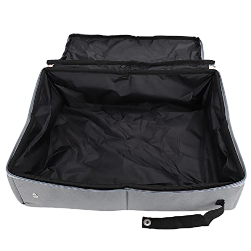 Klappbare Katzenstreubox Tragbare Haus Im Freien Cam Toilette mit Abdeckung Easy Soft Pet Accessoires Klappende Katzen -Toiletoutdoor -Katzen Toilette Catel Praktisches Design (L) von CFTGIW