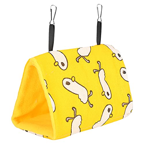 Papageien Ham Pet Bird Hanging S Bett Warmes Flanell Spielen Höhlenhaus mit Loch Papageien (#1) von CFTGIW