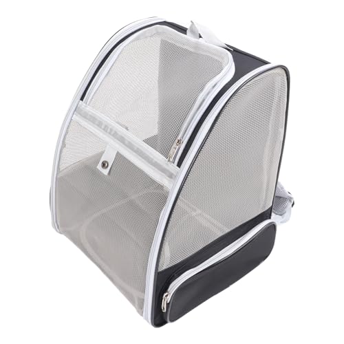 Pet Carrier Atmungsaktives Transparentes Netz Pet PETRAGE RARKPACKE Langkapazität Polyester Haustier - für Hunde Katzen Carrier Rucksackcat Tragabilität von CFTGIW
