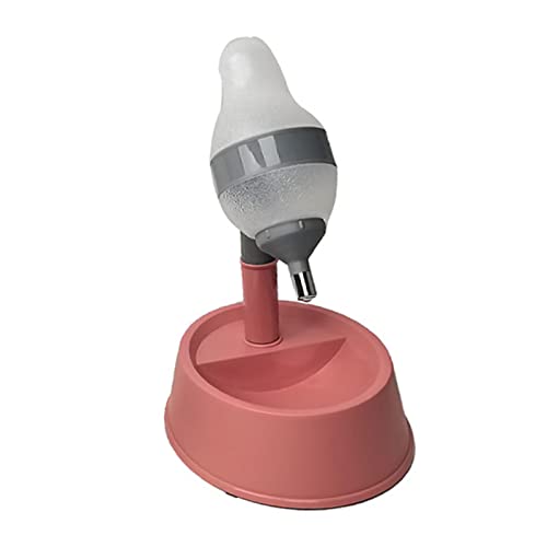 Standing Cat Dispenser Mehrzweckhöhe Automatischer Hundeblaschenspender für Katzen Hunde Haustiere Beige Bottom Stehende Katzenspeicher Stehende Dispensorte Hundeflasche (#1) von CFTGIW