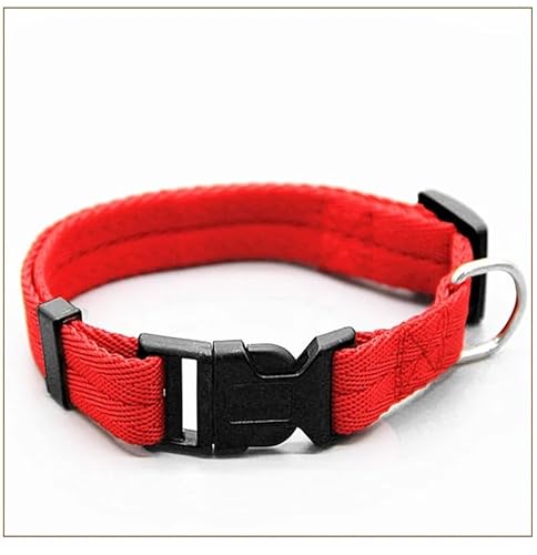 Hundehalsband aus Nylon, verstellbare Clip-Schnalle, Hundehalsbänder, Kopfhalsbänder, Größe S/M/L/XL, Zubehör for Welpen und große Hunde breites hundehalsband(1,3) von CFZSALK