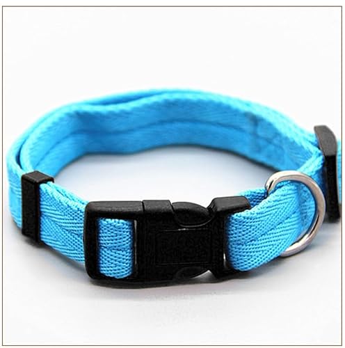 Hundehalsband aus Nylon, verstellbare Clip-Schnalle, Hundehalsbänder, Kopfhalsbänder, Größe S/M/L/XL, Zubehör for Welpen und große Hunde breites hundehalsband(5,3) von CFZSALK