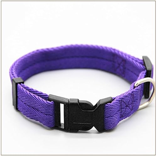 Hundehalsband aus Nylon, verstellbare Clip-Schnalle, Hundehalsbänder, Kopfhalsbänder, Größe S/M/L/XL, Zubehör for Welpen und große Hunde breites hundehalsband(8,3) von CFZSALK
