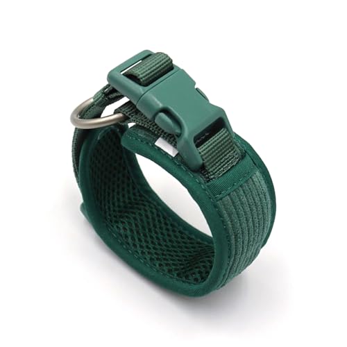 Hundehalsband mit Namen, personalisierbar, graviert, schnell lösbares Schnallenhalsband for kleine, mittelgroße und große Hunde(3,1) von CFZSALK