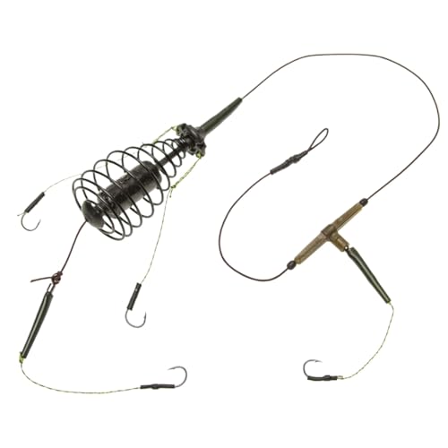 CGACCSD Fischfutter-Köder-Käfig, Köder Futterkorb, Angelköder Halter Für Flusskrebs Und Krabbe In Salz Und Süßwasser Mit Und Fangfunktion CGACCSD Fischfutter-Köder-Käfig, Köder Futterkorb, Angelköder Halter Für Flusskrebs Und Krabbe In Salz Und Süßwasser Mit Und Fangfunktion von CGACCSD
