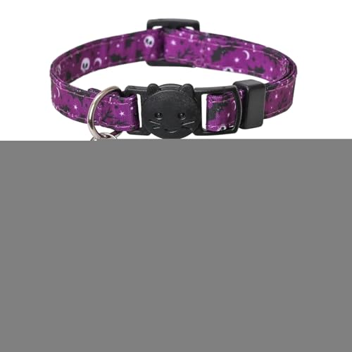 CGACCSD Halloween Hundehalsband - Abnehmbare Halloween-Fliege mit klingelnder Glocke | Haustierbedarf für Indoor-Aktivitäten zu Hause, beim Spazierengehen, bei Hochzeiten, auf Reisen, beim von CGACCSD