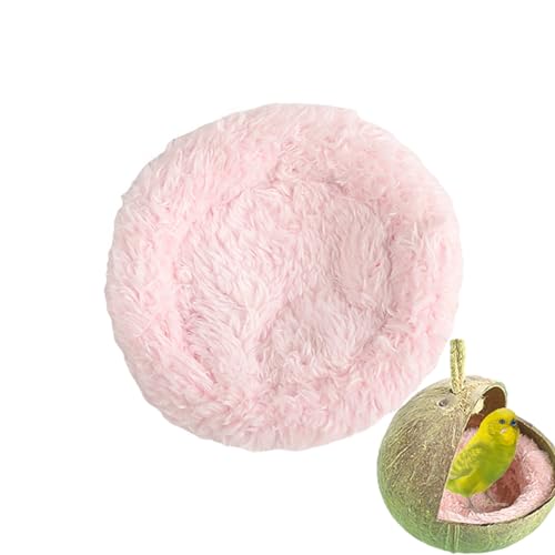 CGACCSD Vogelnest Baumwolle Nymphensittiche, Vogelnest Baumwollmatte, Sittich Zuchtnest Winter Warm Baumwollmatte, Weiches Und Bequemes Vogelnest Kissen Für Käfige Wellensittichpapageien von CGACCSD