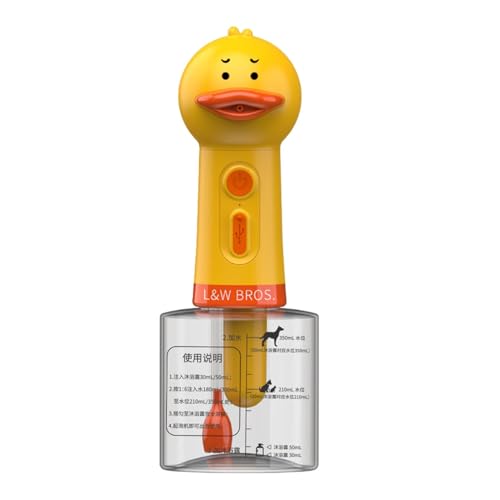 Elektrischer Shampoo-Schaumspender – Enten-Shampoo-Schäumer Für Haustiere | 400 Ml Kapazität, 1200 MAh, Elektrischer Hundeschaum-Spender | Enten-Shampoo-Aufschäumer Für Haustiere, Spender Elektrischer Shampoo-Schaumspender – Enten-Shampoo-Schäumer Für Haustiere | 400 Ml Kapazität, 1200 MAh, Elektrischer Hundeschaum-Spender | Enten-Shampoo-Aufschäumer Für Haustiere, Spender von CGACCSD