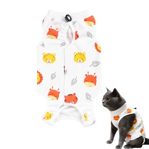 CGLRybO Katzenbody Nach Op Anti-leckende Cat Professional Recovery Anzug Hunde Katze Kleidung Nach Kastration Alternative Chirurgischer Erholungsanzug für Bauchwunden oder Hautkrankheiten CGLRybO Katzenbody Nach Op Anti-leckende Cat Professional Recovery Anzug Hunde Katze Kleidung Nach Kastration Alternative Chirurgischer Erholungsanzug für Bauchwunden oder Hautkrankheiten von CGLRybO