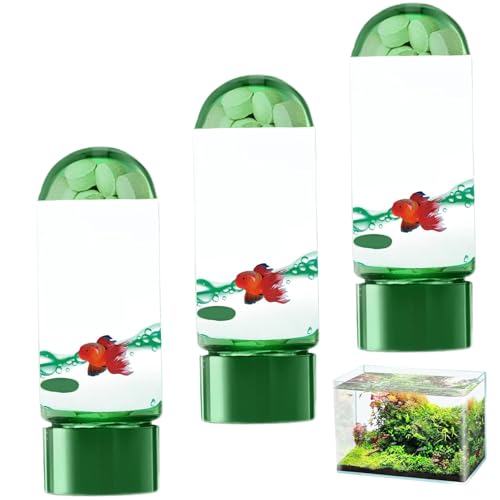 3 Flaschen Wasser reinigen Tabletten leistungsstarke Aquarium-Wasserreinigungstabletten fischfreundlicher Jodreinigung Multifunktionaler Reinigungsmittel ideal für Fischtank 3 Flaschen Wasser reinigen Tabletten leistungsstarke Aquarium-Wasserreinigungstabletten fischfreundlicher Jodreinigung Multifunktionaler Reinigungsmittel ideal für Fischtank von CGTQROVR